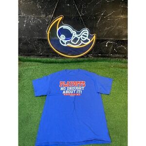 Buffalo‎ Bills NFL Team Apparel Football T-Shirt Men's Size Large LG Royal Blue